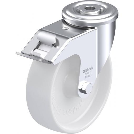 Blickle 540989 LER-PO 125G-FI Otočné kolečko s brzdou Ø kola: 125 mm nosnost (max.): 150 kg 1 ks