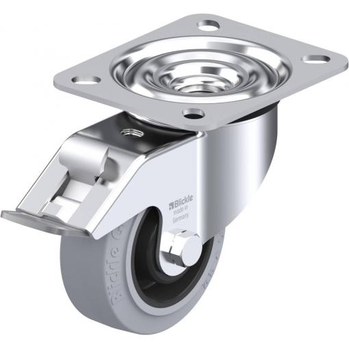 Blickle 604819 LE-POEV 80R-FI-SG Otočné kolečko s brzdou Ø kola: 80 mm nosnost (max.): 140 kg 1 ks