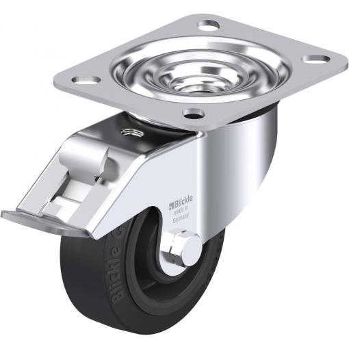 Blickle 605899 LE-POEV 80R-FI Otočné kolečko s brzdou Ø kola: 80 mm nosnost (max.): 140 kg 1 ks