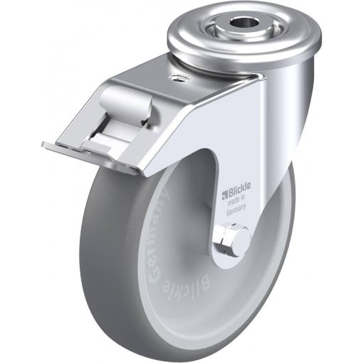 Blickle 617779 LER-TPA 127G-FI Otočné kolečko s brzdou Ø kola: 125 mm nosnost (max.): 125 kg 1 ks