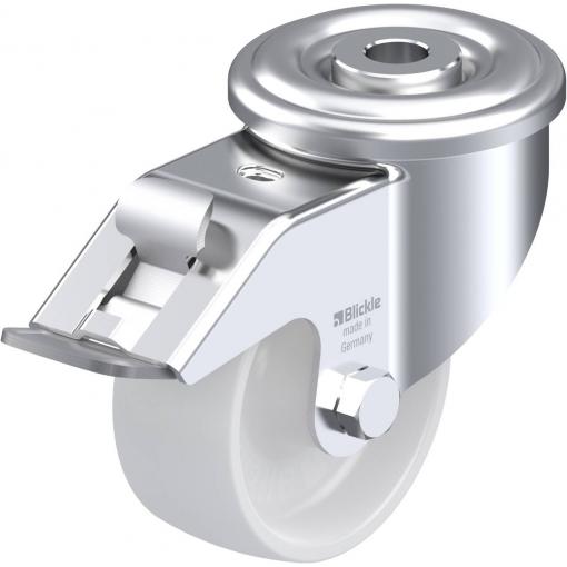 Blickle 477109 LER-PO 75G-FI Otočné kolečko s brzdou Ø kola: 75 mm nosnost (max.): 150 kg 1 ks