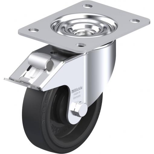 Blickle 622274 LK-POEV 125KA-3-FI Otočné kolečko s brzdou Ø kola: 125 mm nosnost (max.): 250 kg 1 ks