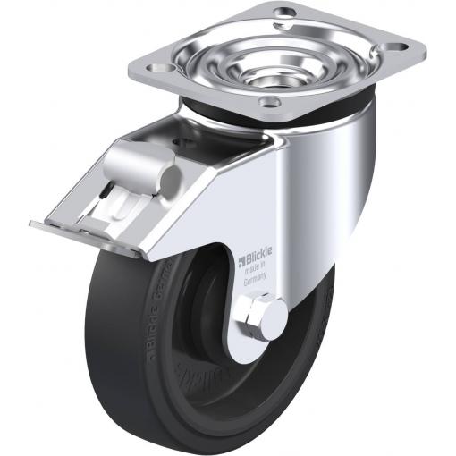 Blickle 619080 LK-POEV 125KA-1-FI Otočné kolečko s brzdou Ø kola: 125 mm nosnost (max.): 250 kg 1 ks