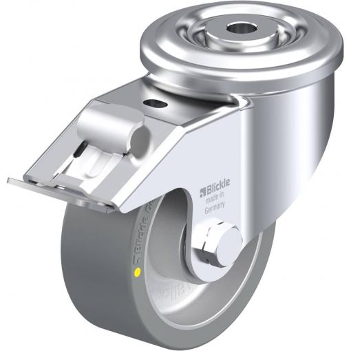 Blickle 628230 LKR-ALTH 100K-FI-AS Otočné kolečko s brzdou Ø kola: 100 mm nosnost (max.): 350 kg 1 ks
