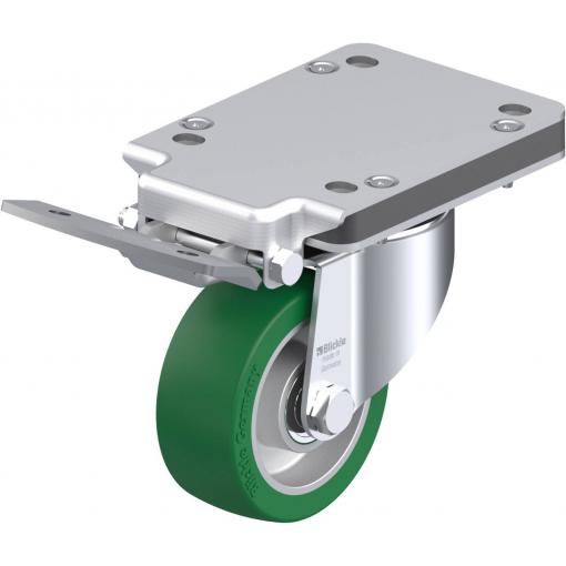 Blickle 762163 LK-ALST 100K-3-IS Otočné kolečko s brzdou Ø kola: 100 mm nosnost (max.): 320 kg 1 ks