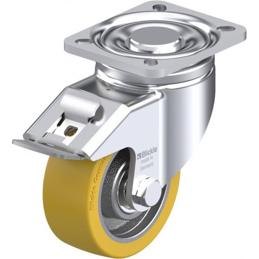 Blickle 610683 LH-GTH 100K-1-FI Otočné kolečko s brzdou Ø kola: 100 mm nosnost (max.): 450 kg 1 ks
