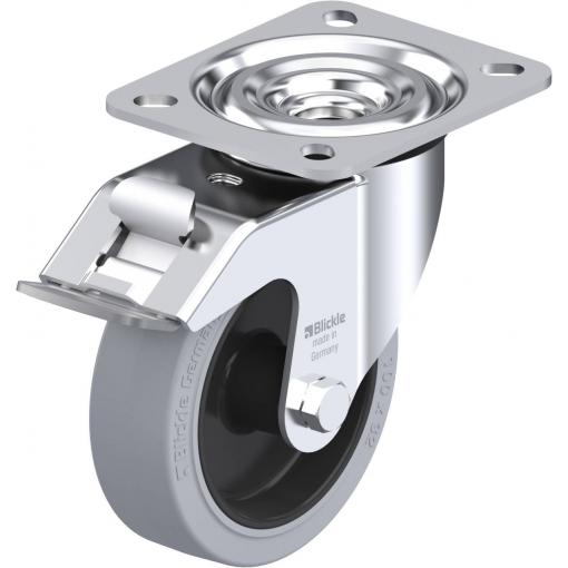Blickle 313197 L-POEV 100G-FI-SG Otočné kolečko s brzdou Ø kola: 100 mm nosnost (max.): 200 kg 1 ks