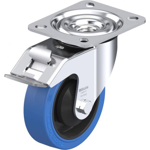Blickle 671552 L-POEV 100KA-FI-SB Otočné kolečko s brzdou Ø kola: 100 mm nosnost (max.): 200 kg 1 ks