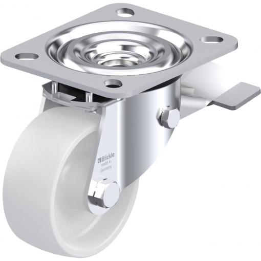 Blickle 54965 L-PO 75G-ST Otočné kolečko s brzdou Ø kola: 75 mm nosnost (max.): 200 kg 1 ks
