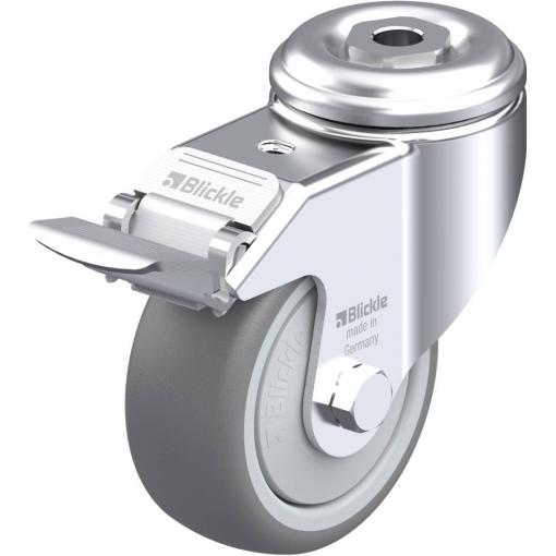 Blickle 575209 LKRA-TPA 80KF-11-FI Otočné kolečko s brzdou Ø kola: 80 mm nosnost (max.): 100 kg 1 ks