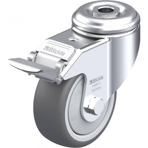 Blickle 755348 LKRA-PATH 80KF-FI Otočné kolečko s brzdou Ø kola: 80 mm nosnost (max.): 120 kg 1 ks