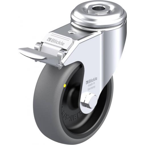 Blickle 660134 LKRA-TPA 101G-FI-ELS Otočné kolečko s brzdou Ø kola: 100 mm nosnost (max.): 70 kg 1 ks