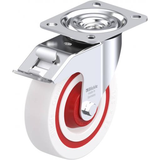 Blickle 640284 L-POW 125KF-FI Otočné kolečko s brzdou Ø kola: 125 mm nosnost (max.): 220 kg 1 ks