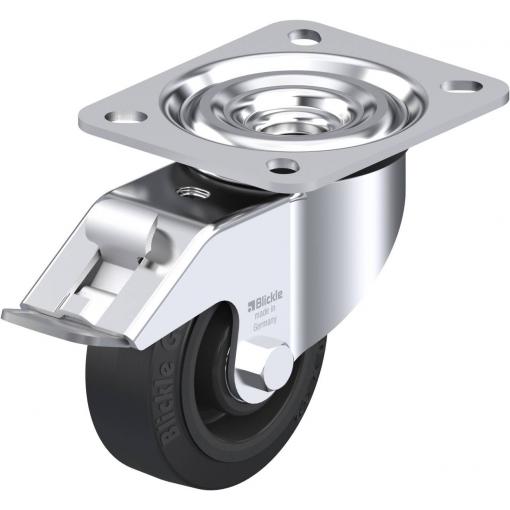 Blickle 607242 L-POEV 80R-FI Otočné kolečko s brzdou Ø kola: 80 mm nosnost (max.): 140 kg 1 ks