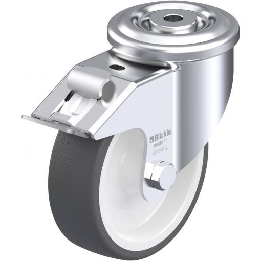 Blickle 537613 LKR-POTH 125G-FI Otočné kolečko s brzdou Ø kola: 125 mm nosnost (max.): 350 kg 1 ks