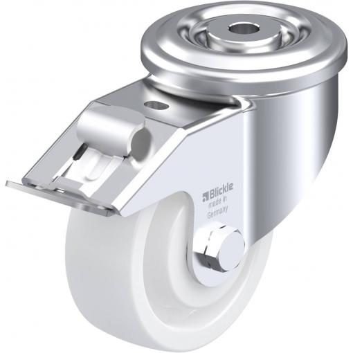 Blickle 601542 LKR-SPO 100K-FI Otočné kolečko s brzdou Ø kola: 100 mm nosnost (max.): 350 kg 1 ks