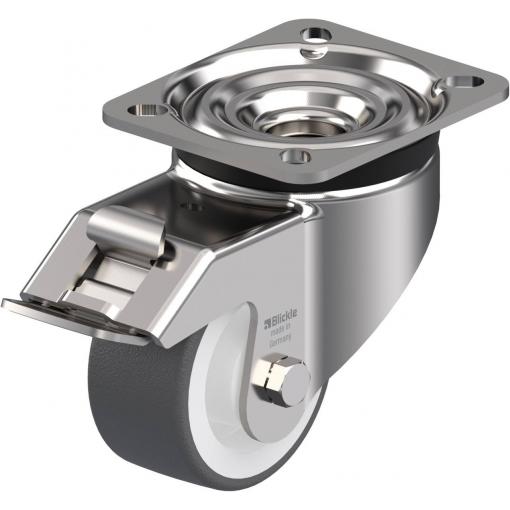 Blickle 754902 LKX-POTH 75G-FI Otočné kolečko s brzdou Ø kola: 75 mm nosnost (max.): 200 kg 1 ks