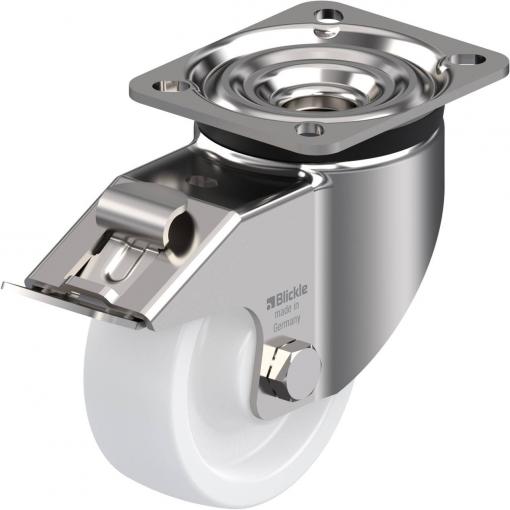 Blickle 754906 LKX-SPO 100G-1-FI Otočné kolečko s brzdou Ø kola: 100 mm nosnost (max.): 350 kg 1 ks