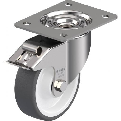Blickle 754900 LKX-POTH 125XK-3-FI Otočné kolečko s brzdou Ø kola: 125 mm nosnost (max.): 350 kg 1 ks