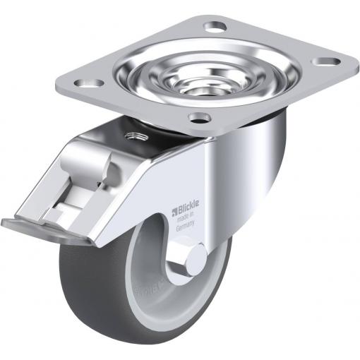 Blickle 317370 L-PATH 80G-FI Otočné kolečko s brzdou Ø kola: 80 mm nosnost (max.): 150 kg 1 ks