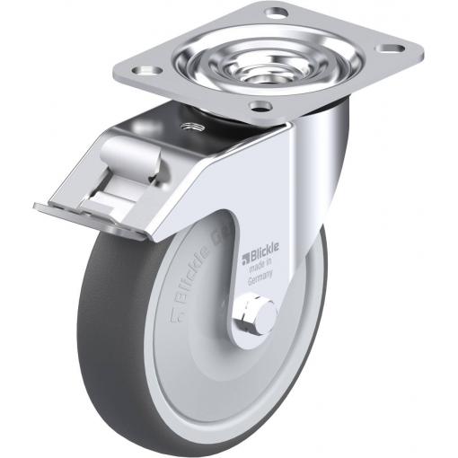 Blickle 759142 L-PATH 125KF-FI Otočné kolečko s brzdou Ø kola: 125 mm nosnost (max.): 250 kg 1 ks