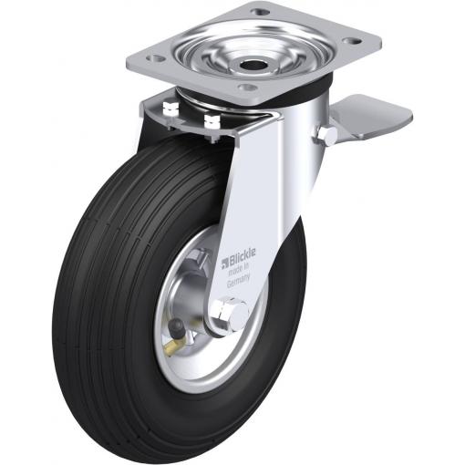 Blickle 277988 L-P 220R-ST Otočné kolečko s brzdou Ø kola: 220 mm nosnost (max.): 100 kg 1 ks