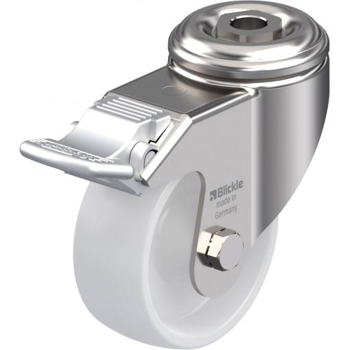 Blickle 225391 LKRXA-PO 80G-FI Otočné kolečko s brzdou Ø kola: 80 mm nosnost (max.): 120 kg 1 ks