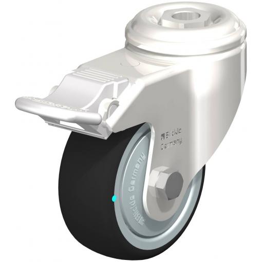 Blickle 760893 LKRXA-PATH 80KFD-FI Otočné kolečko s brzdou Ø kola: 80 mm nosnost (max.): 120 kg 1 ks