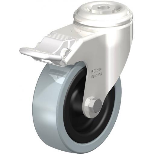 Blickle 411454 LKRXA-VPA 101G-11-FI Otočné kolečko s brzdou Ø kola: 100 mm nosnost (max.): 110 kg 1 ks