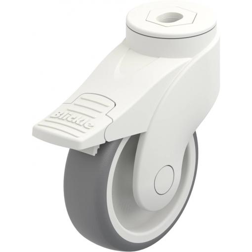 Blickle 744467 LWK-TPA 101G-FI Otočné kolečko s brzdou Ø kola: 100 mm nosnost (max.): 100 kg 1 ks