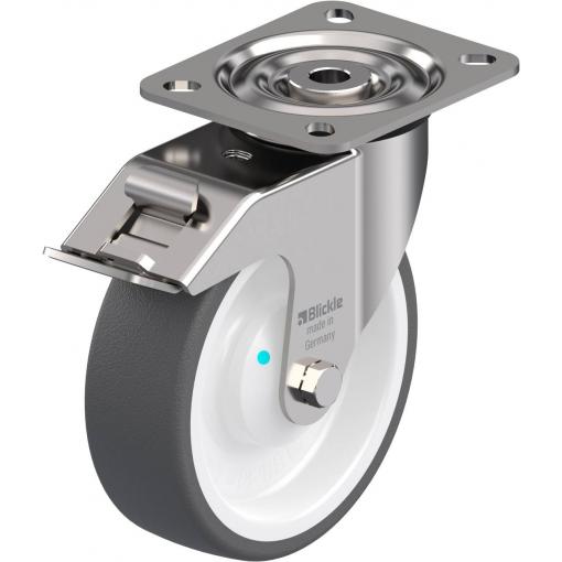 Blickle 761556 LX-POTH 125KAD-FI Otočné kolečko s brzdou Ø kola: 125 mm nosnost (max.): 250 kg 1 ks