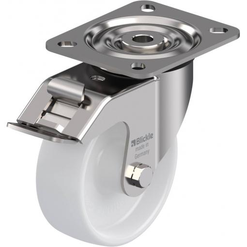 Blickle 755165 LX-PO 100G-FI Otočné kolečko s brzdou Ø kola: 100 mm nosnost (max.): 250 kg 1 ks