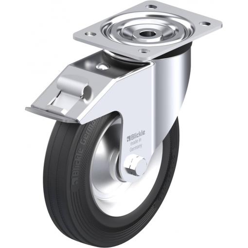 Blickle 37408 L-V 202R-FI Otočné kolečko s brzdou Ø kola: 200 mm nosnost (max.): 205 kg 1 ks