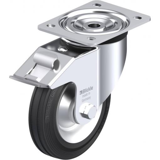 Blickle 37416 L-V 162R-FI Otočné kolečko s brzdou Ø kola: 160 mm nosnost (max.): 135 kg 1 ks
