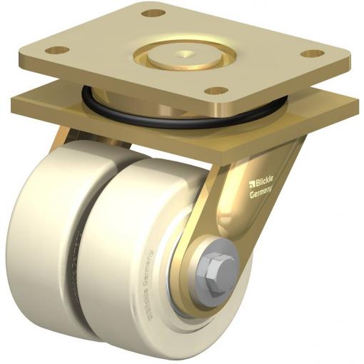 Blickle 615203 LSD-GSPO 100K Dvojité otočné kolečko ve vidlici Ø kola: 100 mm nosnost (max.): 2250 kg 1 ks