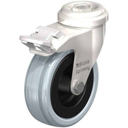 Blickle 755009 LRXA-VPA 75G-FI Otočné kolečko s brzdou Ø kola: 75 mm nosnost (max.): 60 kg 1 ks
