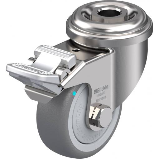 Blickle 755003 LRXA-TPA 50KFD-FI Otočné kolečko s brzdou Ø kola: 50 mm nosnost (max.): 50 kg 1 ks