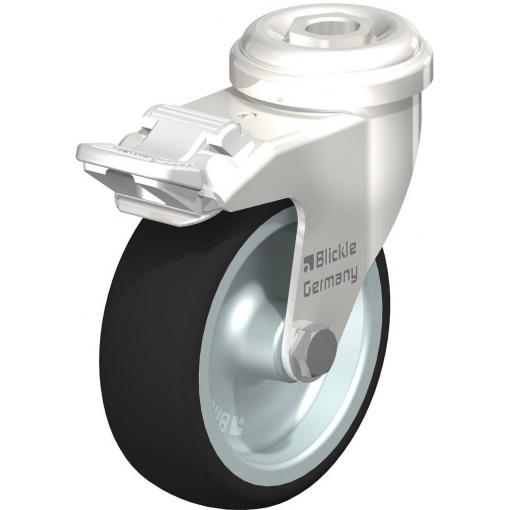 Blickle 755002 LRXA-PATH 75G-FI Otočné kolečko s brzdou Ø kola: 75 mm nosnost (max.): 75 kg 1 ks