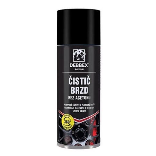 Čistič brzd bez acetonu DEBBEX, 400 ml