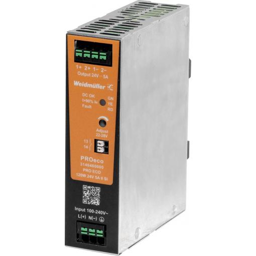 Weidmüller 3146460000 napájecí zdroj 24 V 5 A 120 W Obsah 1 ks