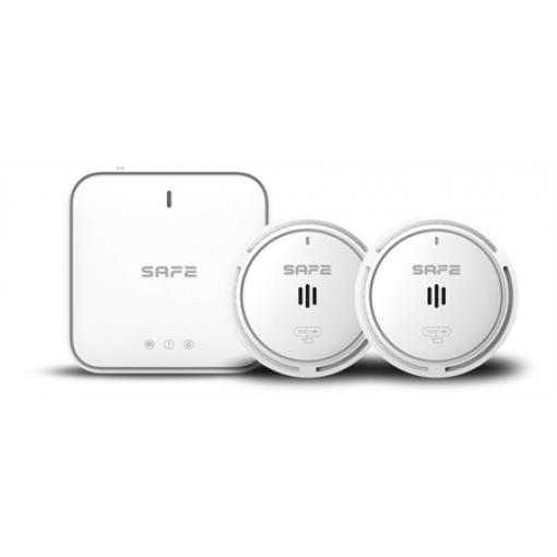 Detektor kouře SAFE SET FIRE BASIC sada 3ks