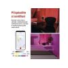 GoSmart LED ambientní lampa EMOS ZCW11BR, černá, teplá bílá–studená bílá/ RGB, WiFi