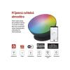 GoSmart LED ambientní lampa EMOS ZCW11BR, černá, teplá bílá–studená bílá/ RGB, WiFi