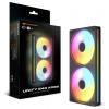 Cougar Unity240-FB PC větrák s krytem černá (š x v x h) 243.6 x 125 x 25 mm včetně LED osvětlení