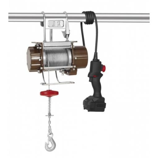 LNA-12/200D - Akumulátorový lanový naviják přenosný s dálkovým ovládáním 12m 200kg 18V