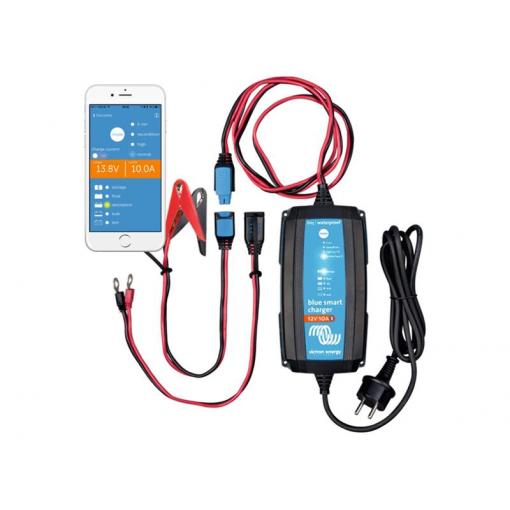 Chytrá nabíječka baterií BlueSmart 12V/15A IP65+DC konektor
