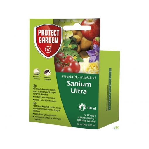 Přípravek proti škůdcům Sanium Ultra 100ml - okrasné rostliny, ovoce a zelenina