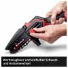 Einhell GE-PS 18/15 Li BL Kit Akku-Astkettensäge akumulátor Aku řetězová pila + akumulátor, vč. nabíječky, měkká rukojeť 18 V délka čepele 158 mm