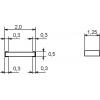 Vishay CRCW0805100RFKEA SMD rezistor 100 Ω SMD 0805 0.125 W 1 % 100 ±ppm/°C 1 ks #####Tape and Reel