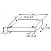 Vishay CRCW040212R0FKED SMD rezistor 12 Ω SMD 0402 0.063 W 1 % 100 ±ppm/°C 1 ks Tape on Full reel